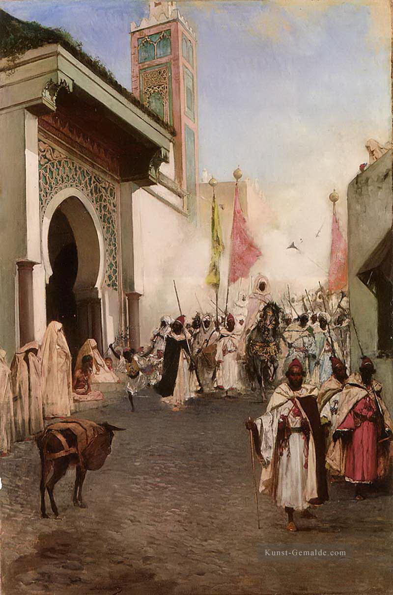 Eingang von Mohammed II in Konstantinopel Jean Joseph Benjamin Konstante Orientalist Ölgemälde